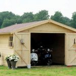 garage in legno box auto